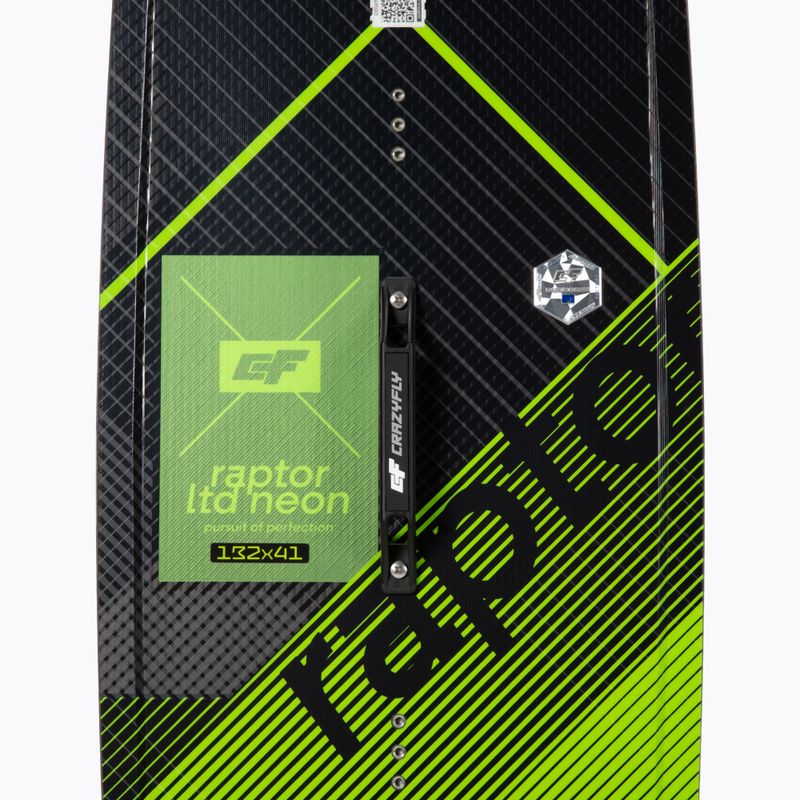 CrazyFly Raptor LTD Neon green kiteboard T002-0306 4