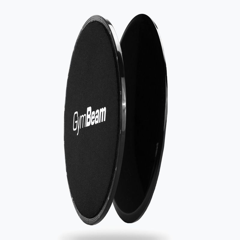 Sensory disc GymBeam Core Sliders 2 pack black 2