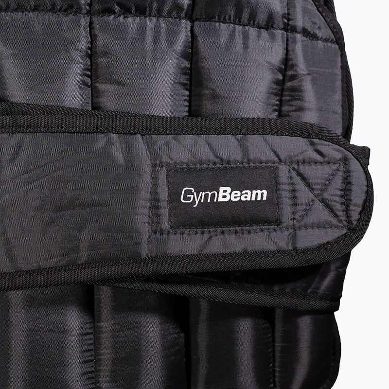 Weighted training vest GymBeam Weighted Vest 10 kg black 2