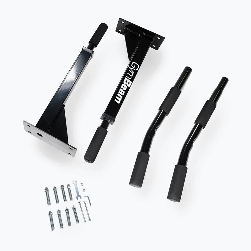 Wall-mounted pull-up bar GymBeam 40168 black 3