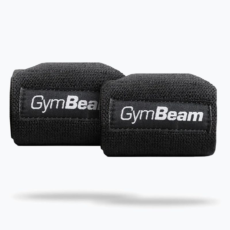 GymBeam Press black wrist wraps