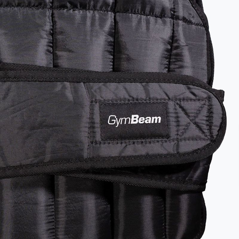 Weighted training vest GymBeam Weighted Vest 15 kg black 3