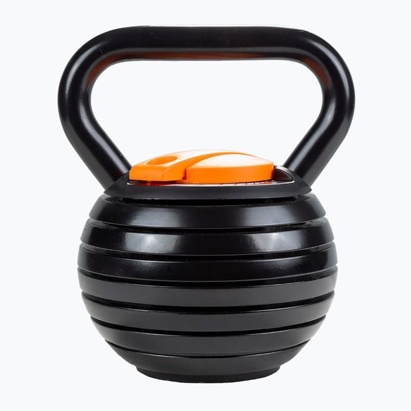 Adjustable kettlebell GymBeam Kettlebell Adjustable 18 kg black 2
