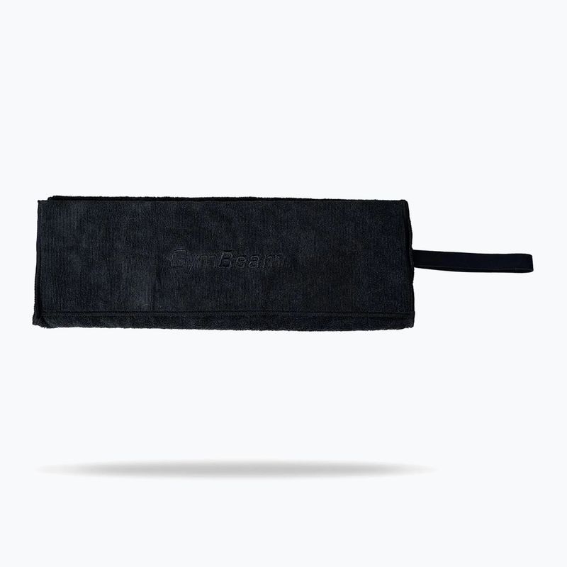 Quick-drying towel GymBeam Microfibre Sports black 2