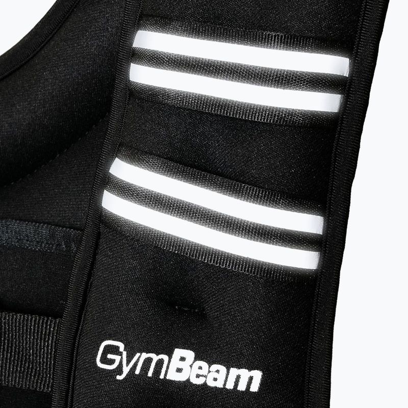 Weighted training vest GymBeam Weighted Vest 7 kg black 3