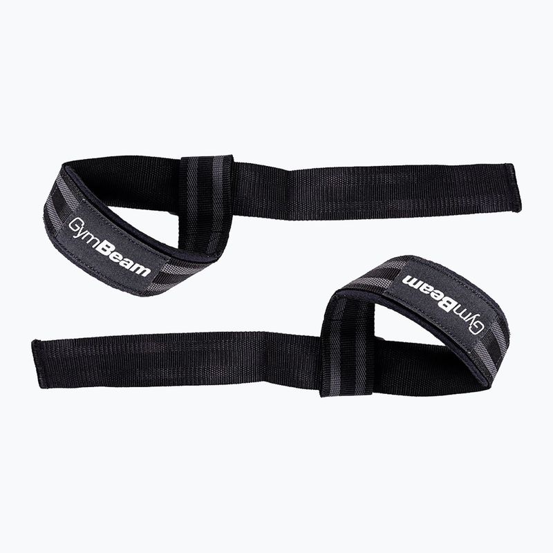 Weightlifting belts GymBeam LIFT black/grey