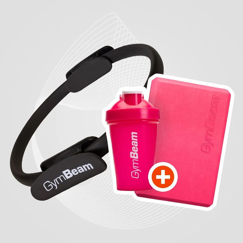 Pilates ring GymBeam black 5