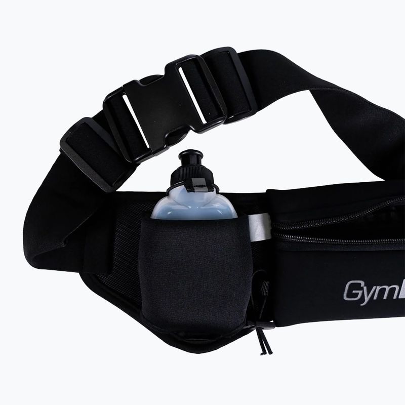 Running belt GymBeam Trail Hydrobelt + butelka na wodę 180 ml black 2