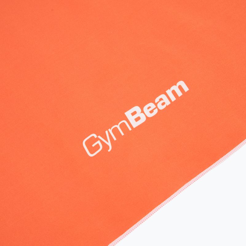 Towel GymBeam orange/white 2