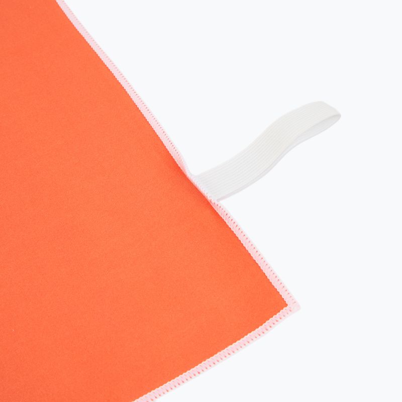 Towel GymBeam orange/white 3