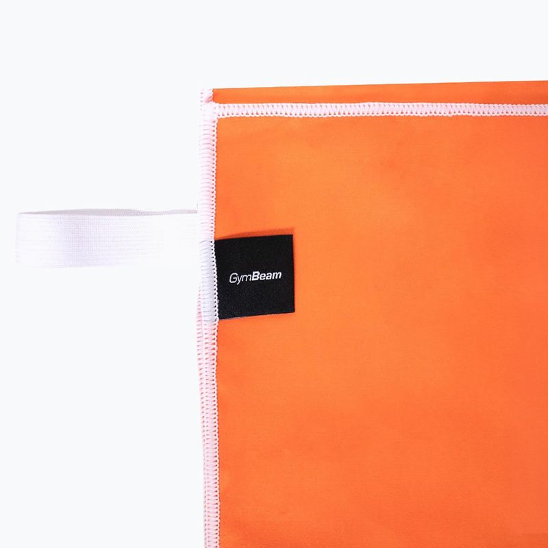Towel GymBeam orange/white 3
