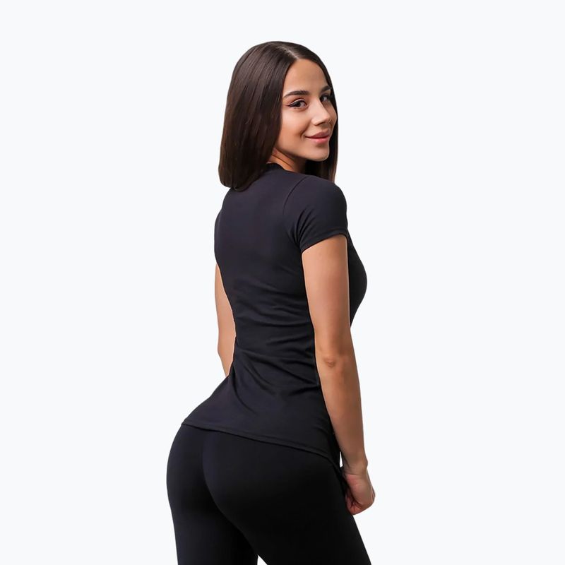 Women's T-shirt GymBeam Basic black 2