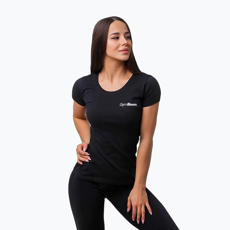 Women's T-shirt GymBeam Basic black 3