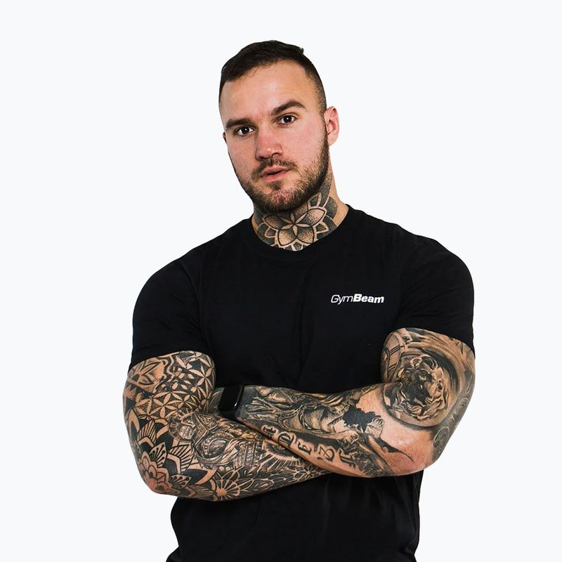 Men's T-shirt GymBeam Basic black 3