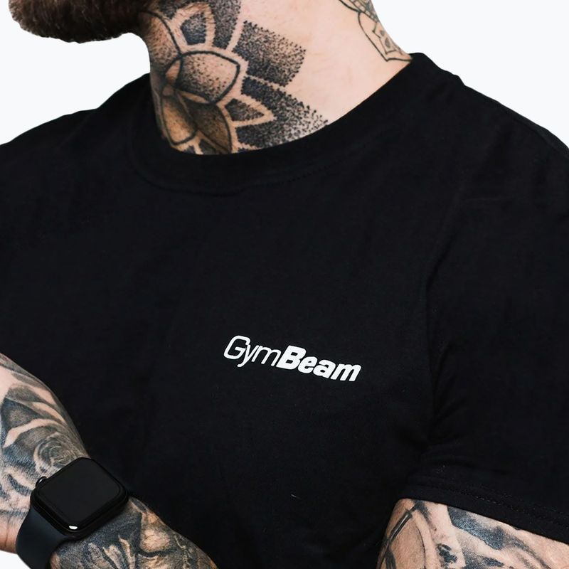 Men's T-shirt GymBeam Basic black 4