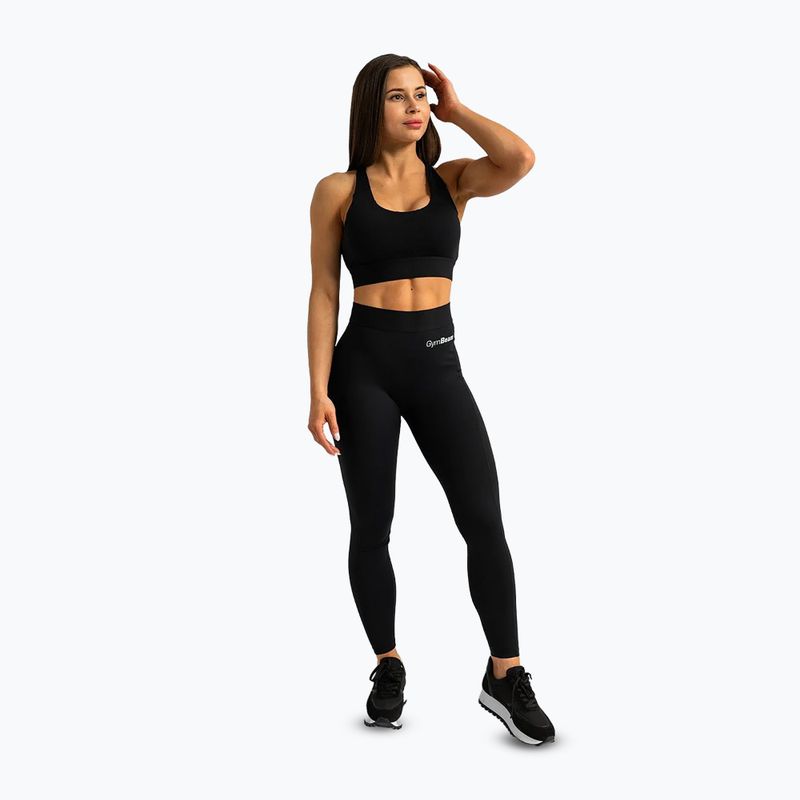Women's training leggings GymBeam Limitless black 76165 2