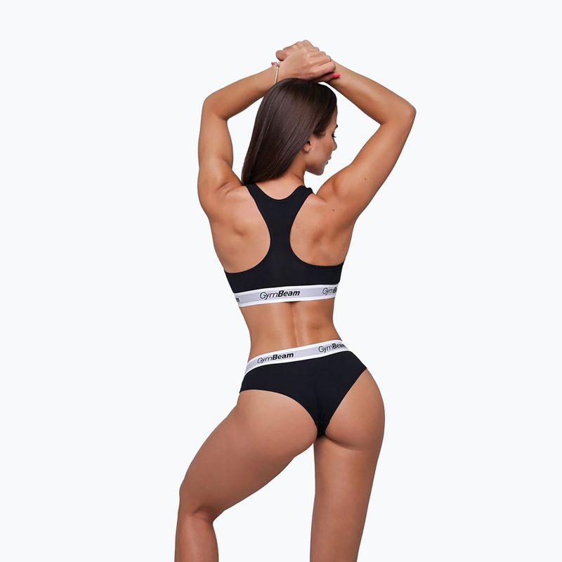 Training bra GymBeam Braletka black 2