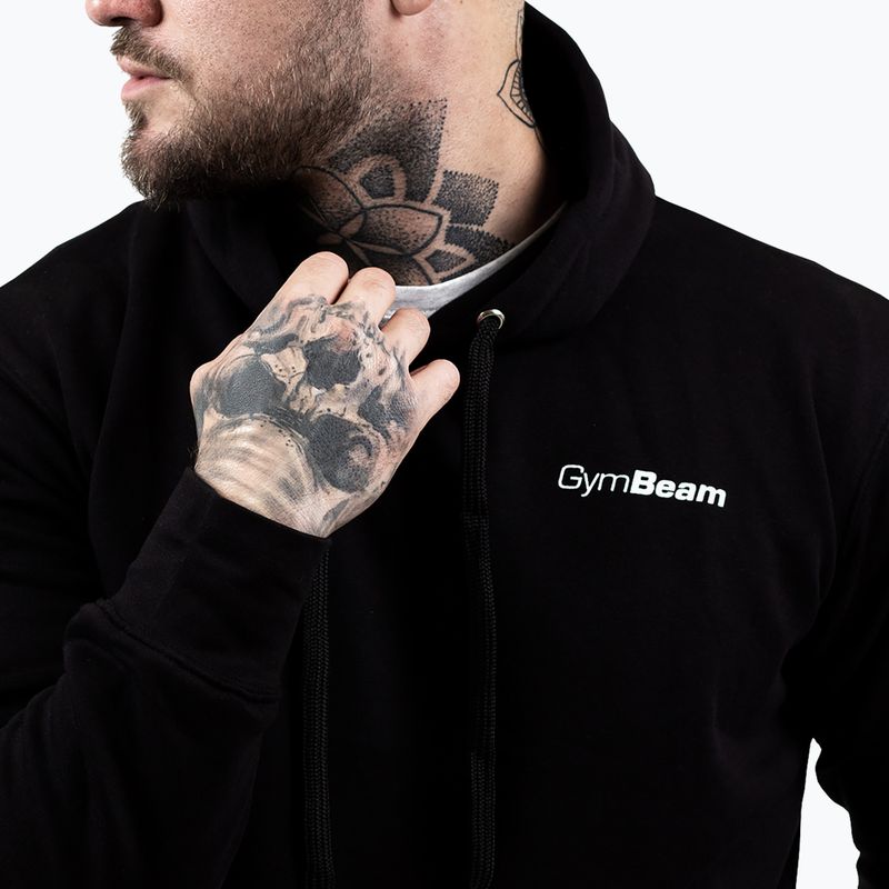 Training sweatshirt GymBeam Athlete black/white 3