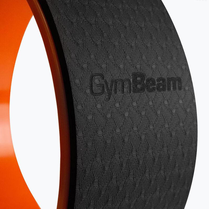 Ab wheel GymBeam do jogi orange/black 4