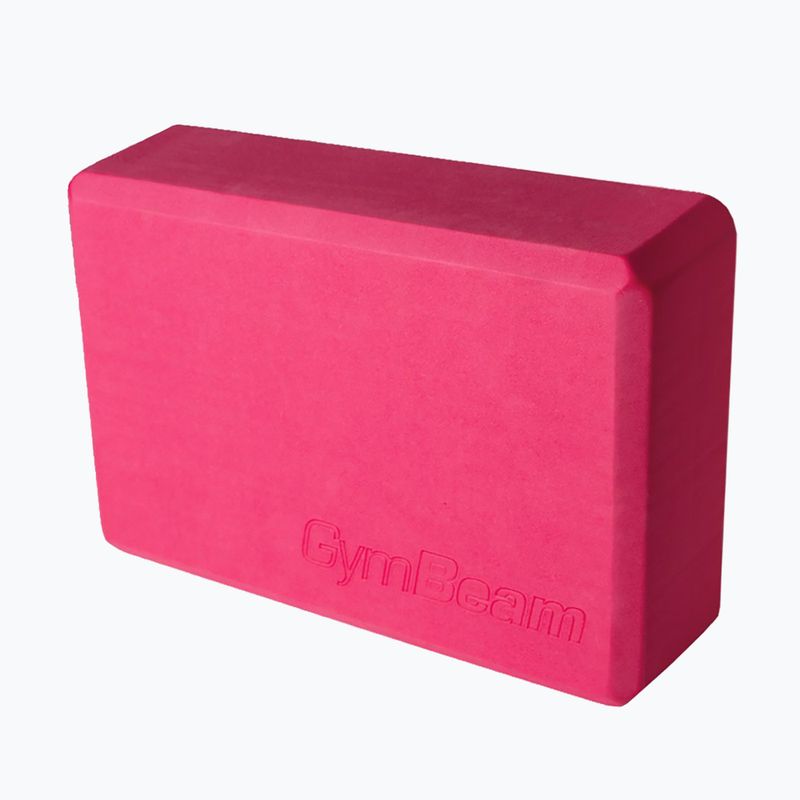 Yoga block GymBeam pink 2