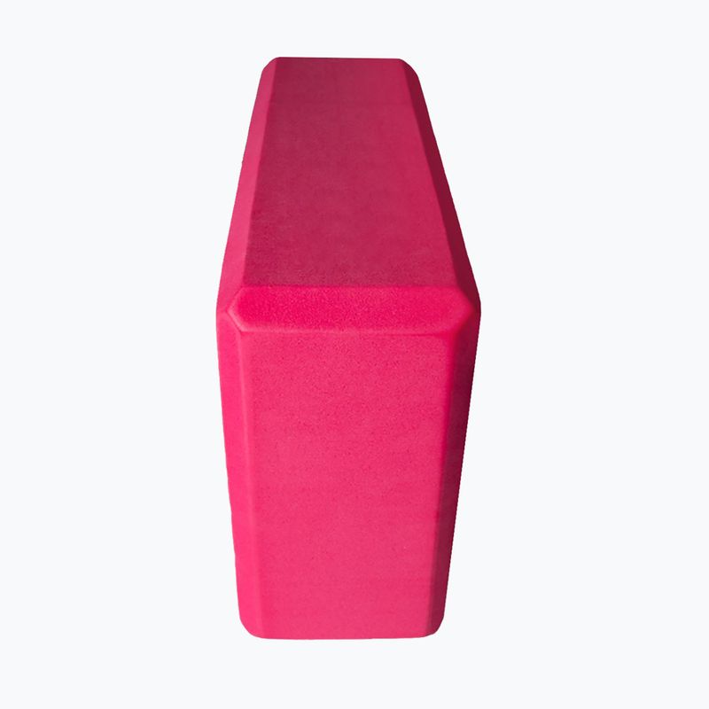 Yoga block GymBeam pink 3