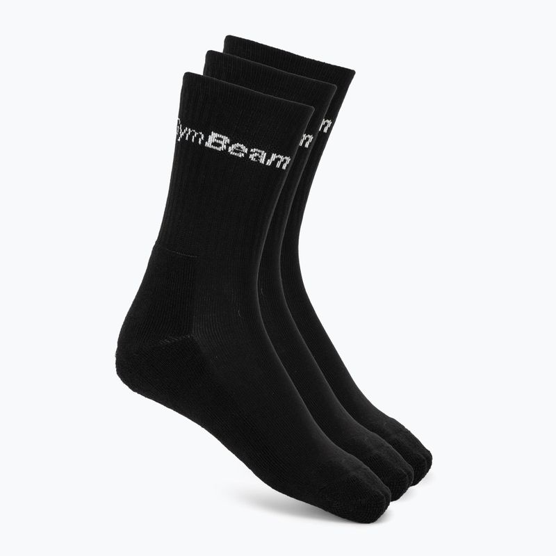 Men's socks GymBeam 32629 3/4 3 pairs black
