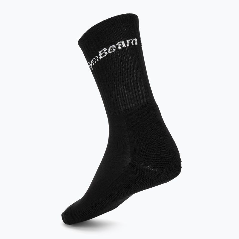 Men's socks GymBeam 32629 3/4 3 pairs black 2