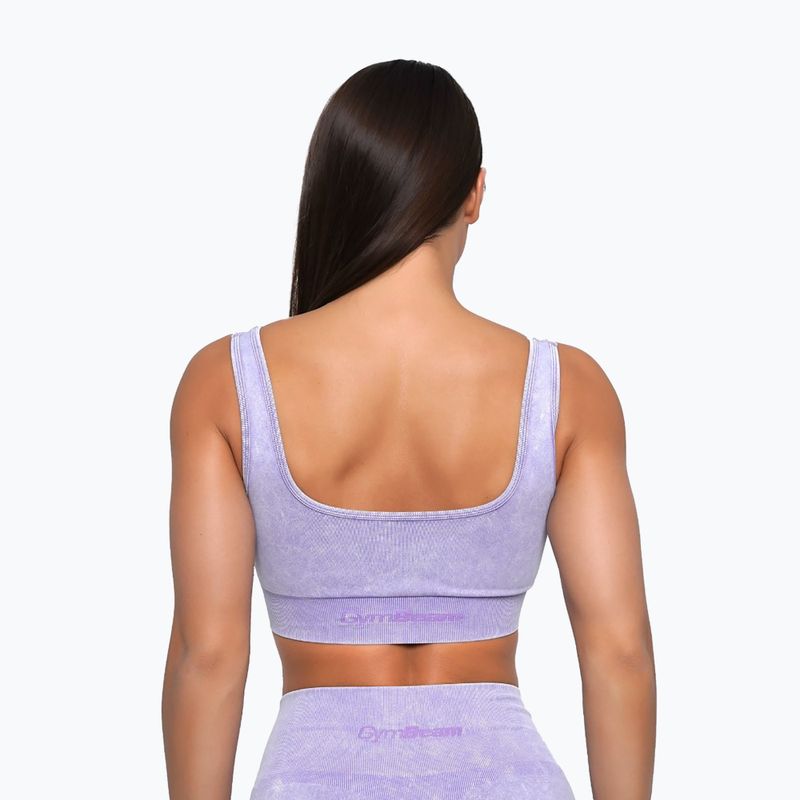 Training bra GymBeam Lift violet 2