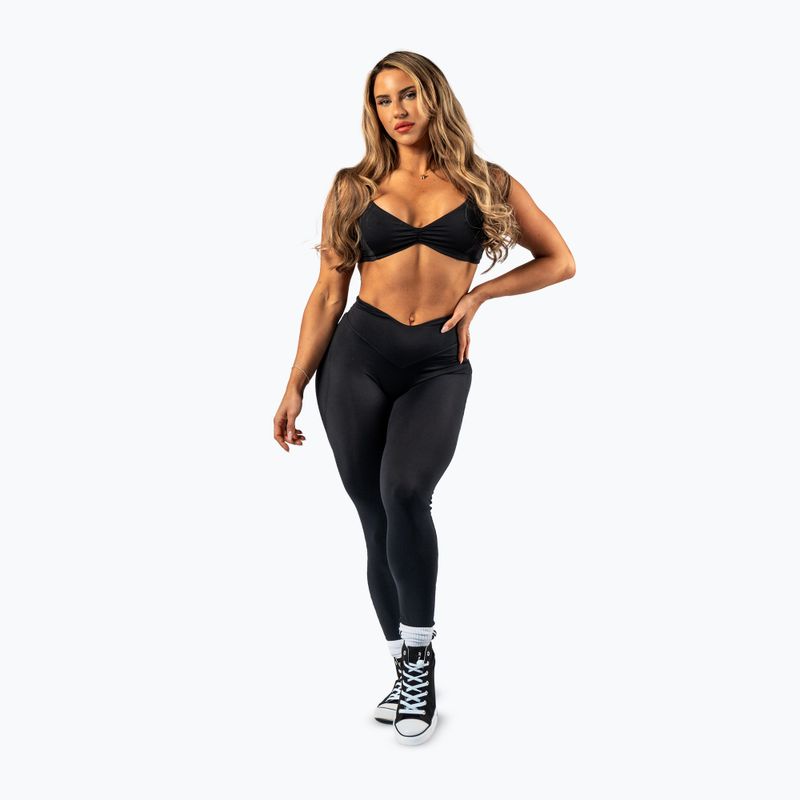 Women's training leggings NEBBIA Strong Beauty black 2
