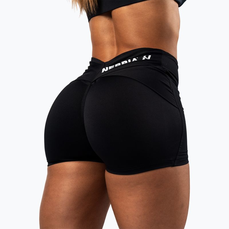Women's training shorts NEBBIA Strong Beauty black 3