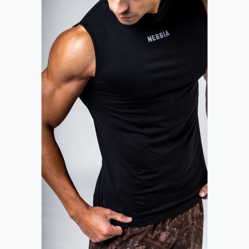 Men's training shirt NEBBIA Power black 5