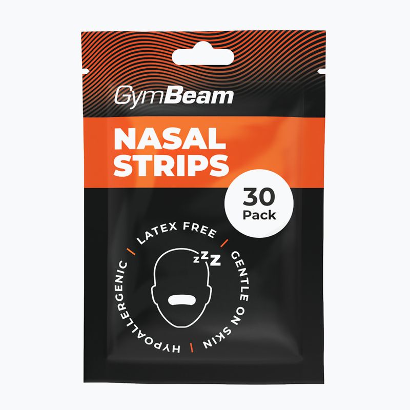 Nose strips GymBeam 30 pcs. white 3