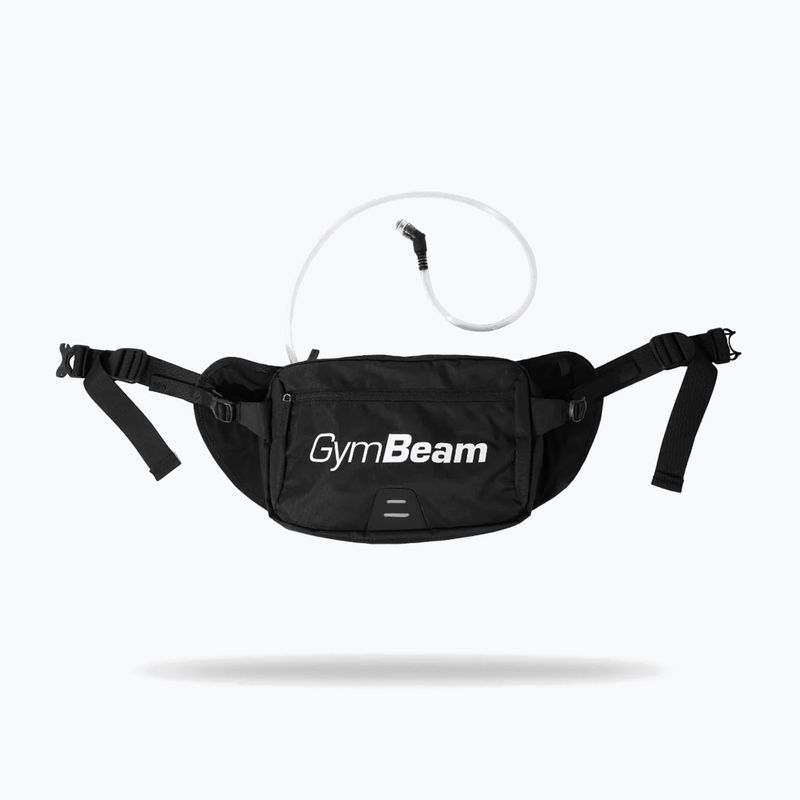 Waist bag GymBeam Hydration Rider 5 l z bukłakiem 1.3 l black
