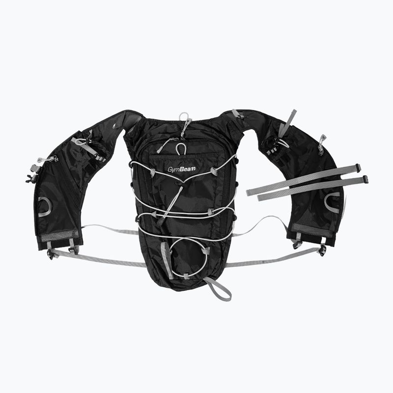 Backpack GymBeam Hydropack ProPace 8 l with hydration bladder 2 l black 3