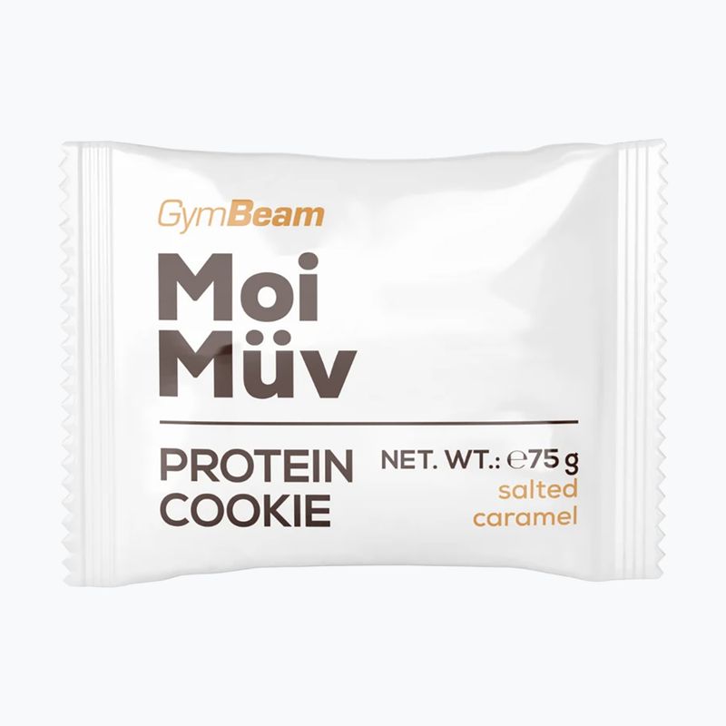 Protein cookie GymBeam MoiMüv 75 g salted caramel