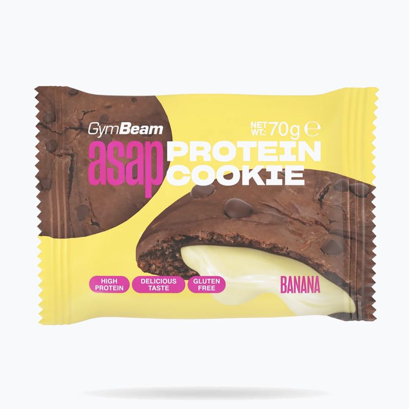 Protein cookie GymBeam ASAP 70 g banana