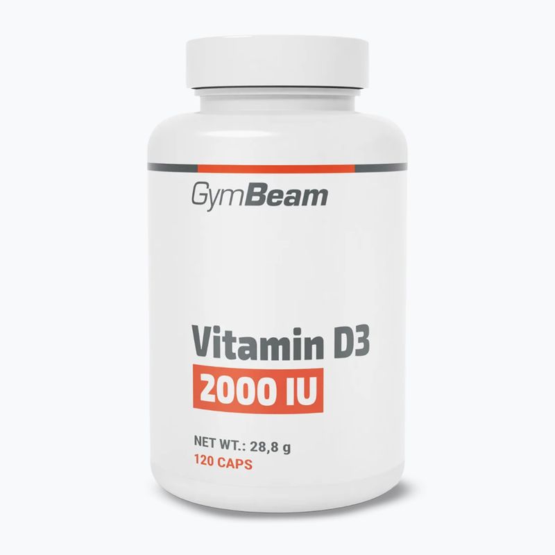 Vitamin D3 GymBeam 2000 IU 120 caps