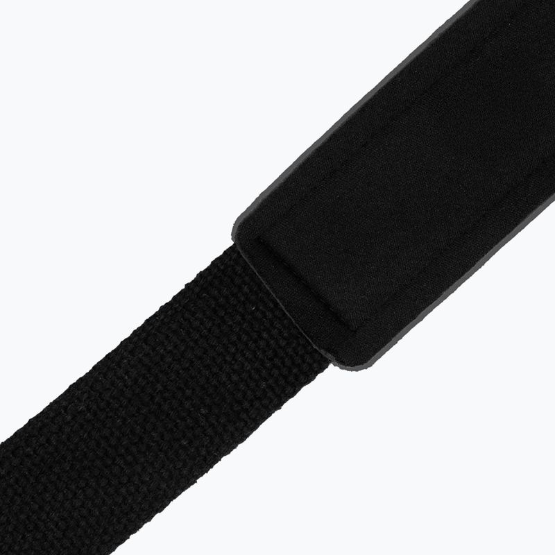 Weightlifting straps GymBeam X-Grip black/red 3