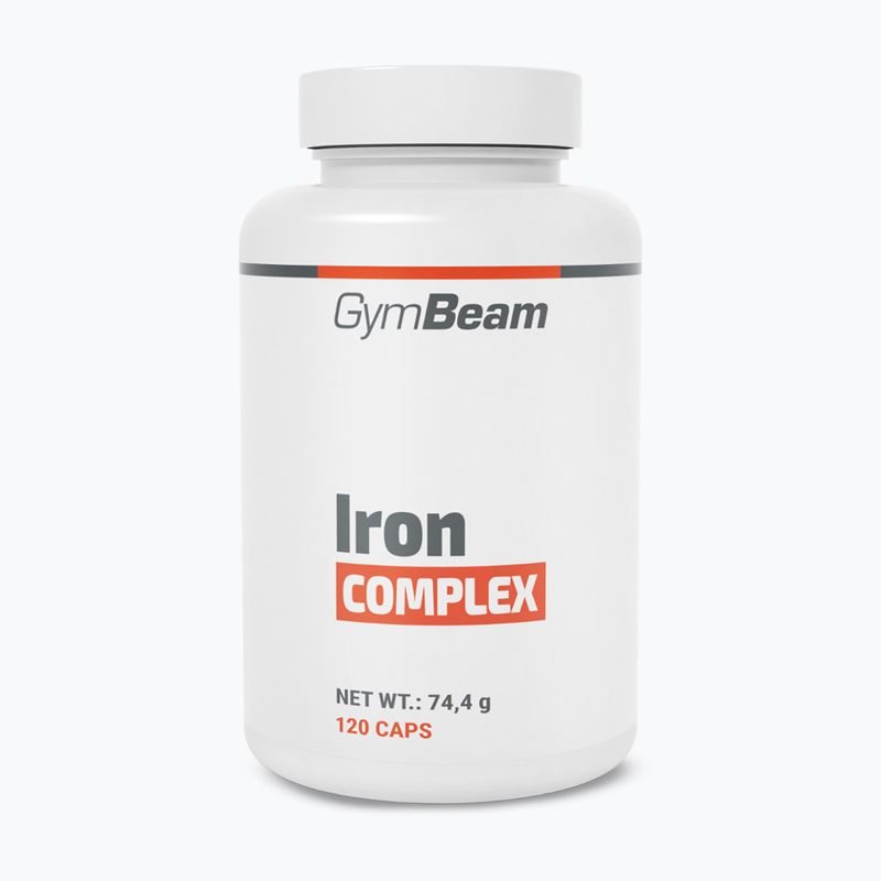 Iron food supplement GymBeam Complex 120 kapsułek