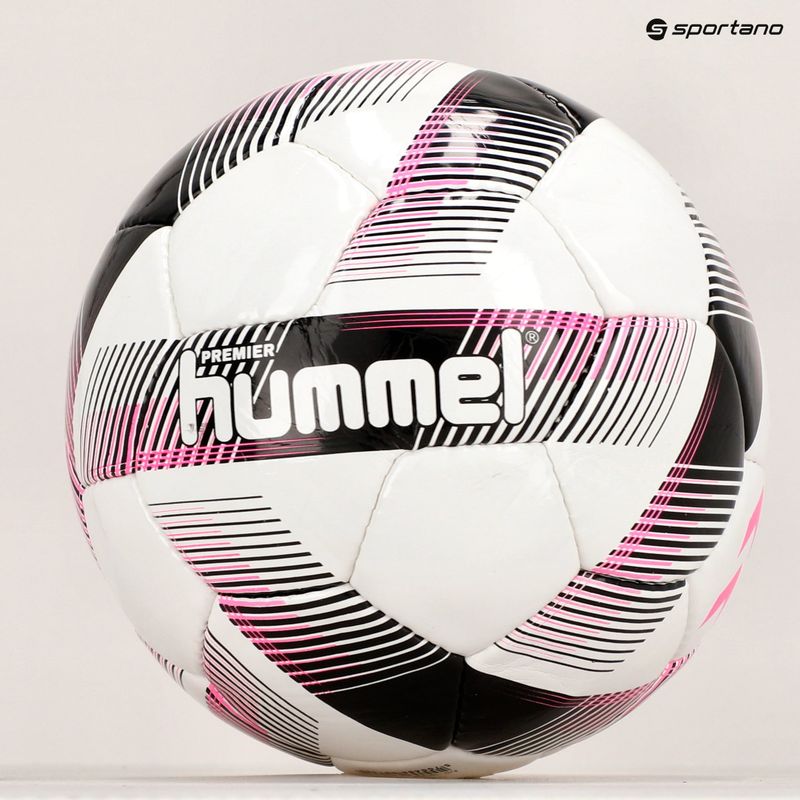 Hummel Premier FB football white/black/pink size 4 5