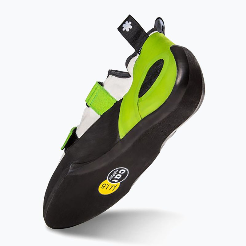 Ocun Jett QC climbing shoe grey/ green 9