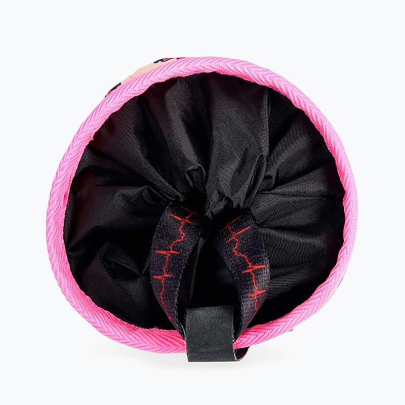 Ocun Lucky Kid magnesia bag + hip belt frog pink 2