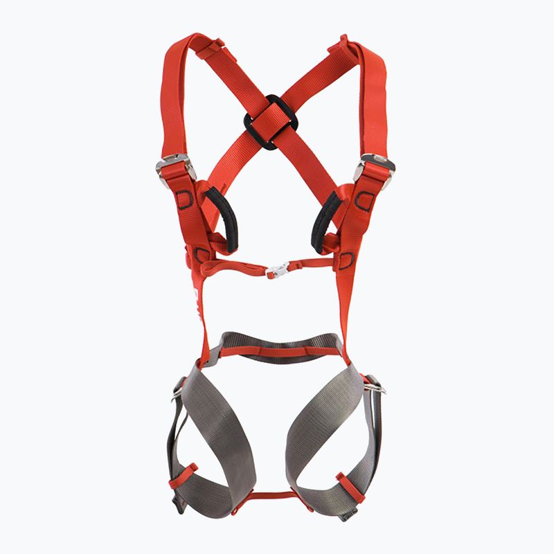 Ocun Mojo red/ grey children's climbing harness