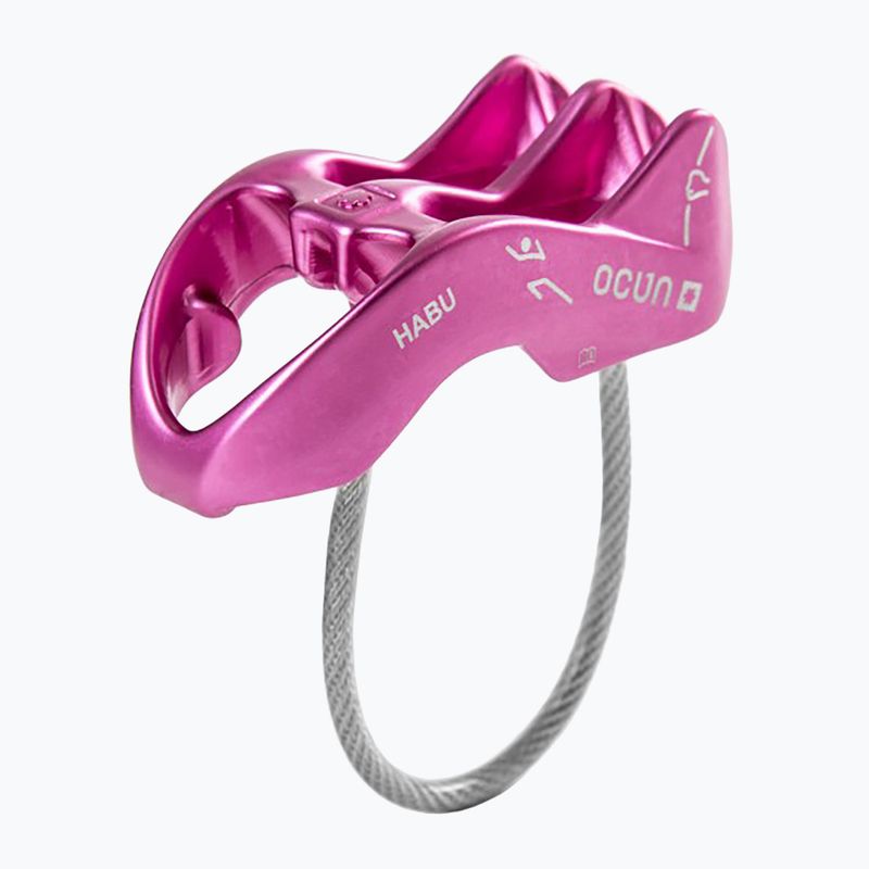 Ocun Habu belay device pink