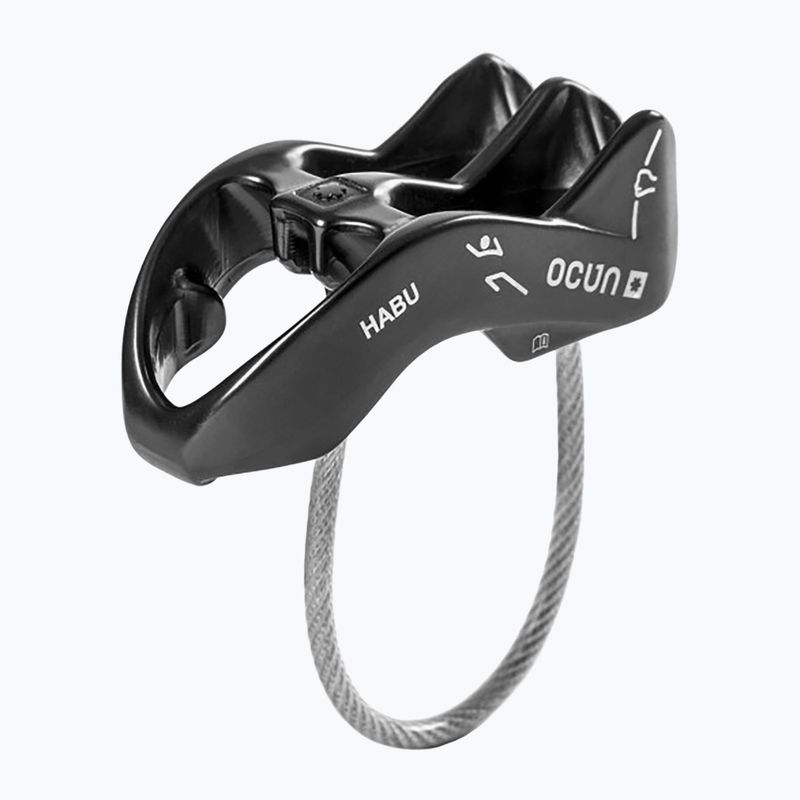 Ocun Belay Eagle Screw/Habu 4714 anthracite belay kit 2