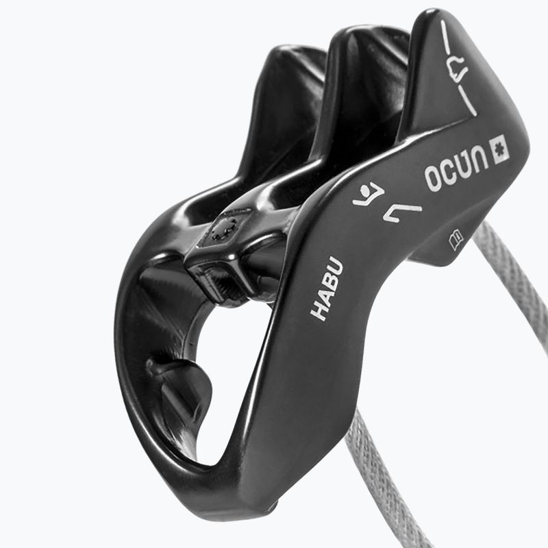 Ocun Belay Eagle Screw/Habu 4714 anthracite belay kit 3