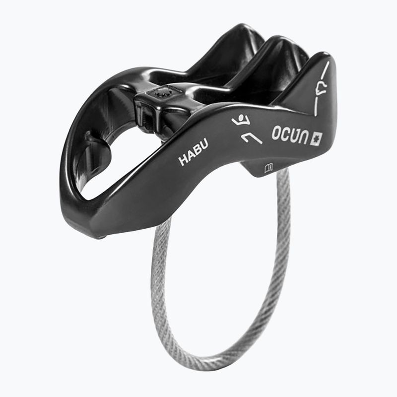 Ocun Belay Eagle Screw/Habu 4715 anthracite belay kit 2