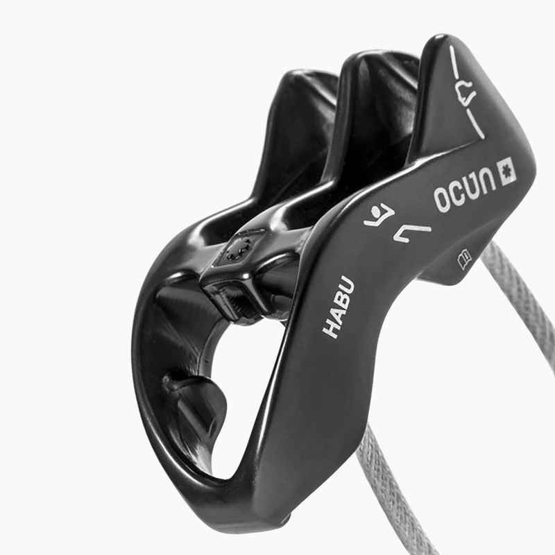 Ocun Belay Eagle Screw/Habu 4715 anthracite belay kit 3