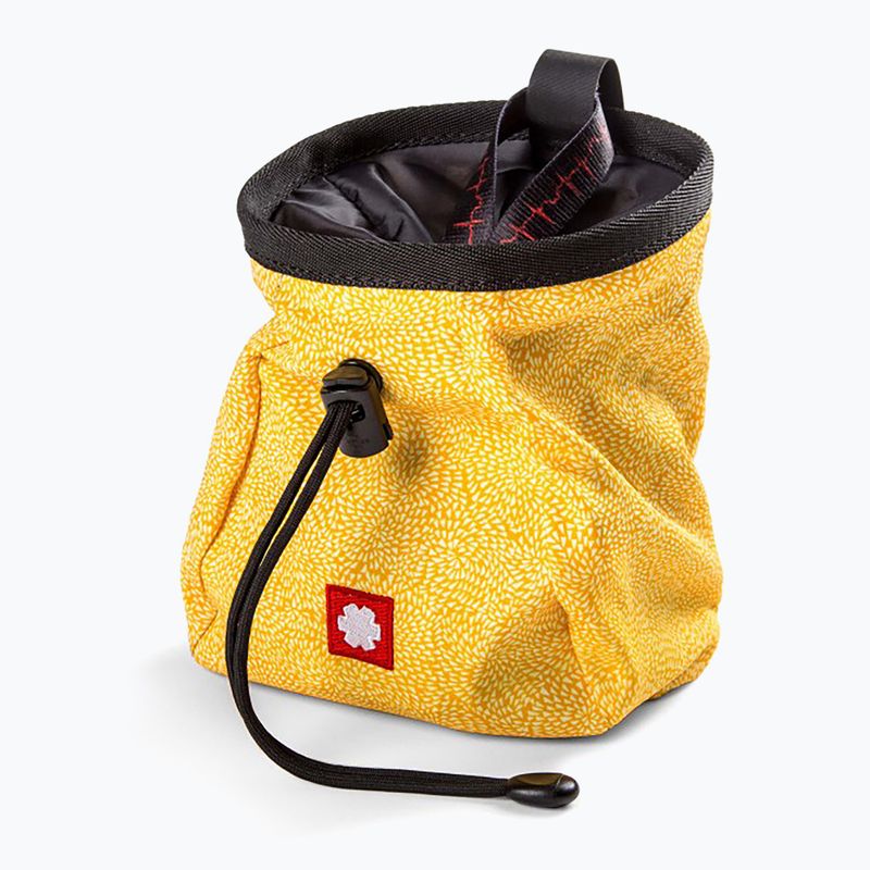 Ocun Lucky magnesia bag + waist belt drops yellow
