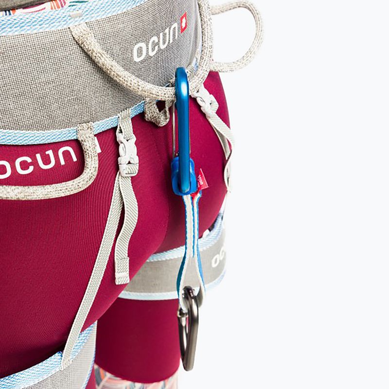 Ocun Twist Tech Eco grey/ blue men's climbing harness 9